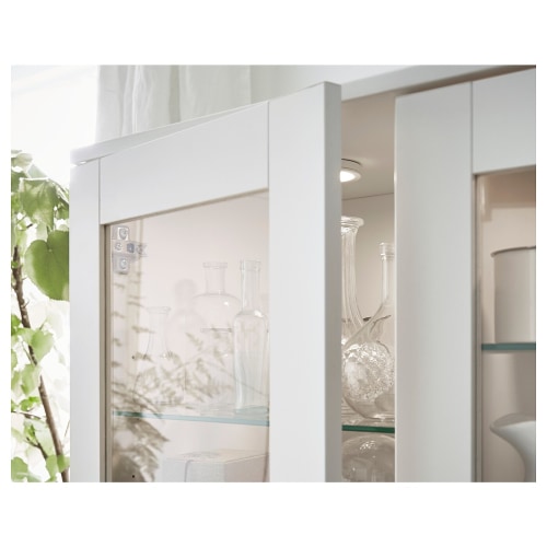 Brimnes glass store door cabinet ikea